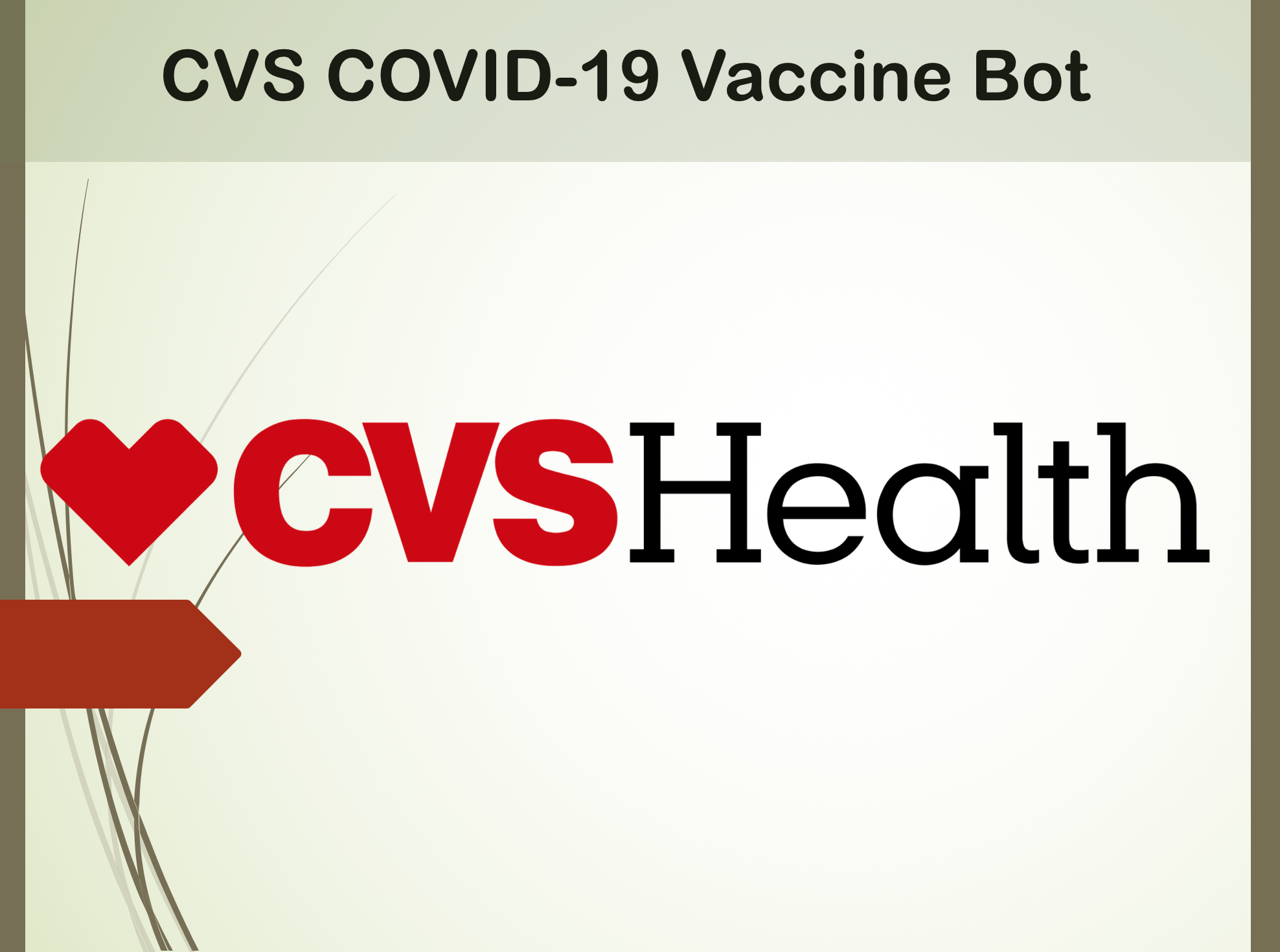 CVS COVID-19 VaccineBot